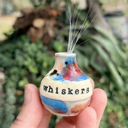 Hand thrown whiskers - hand‑thrown,