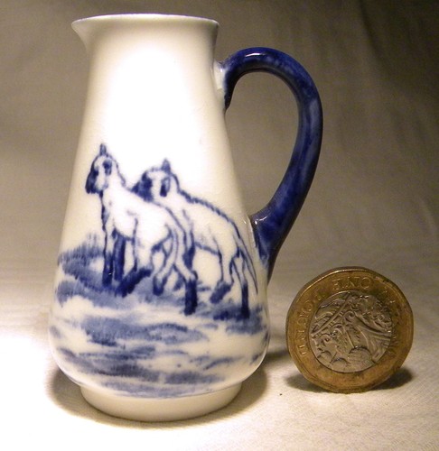Antique royal doulton blue - ,