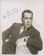 Humphrey Bogart 10 x 8" signed promo photo (signature is part of the photo)