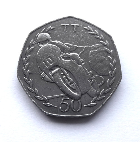 1982 isle man 50p coin - 1982, coin-