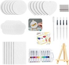 62 Pcs Magic Puffy Paint 3D