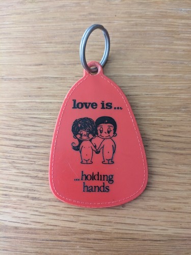 Vintage love holding - vintage,