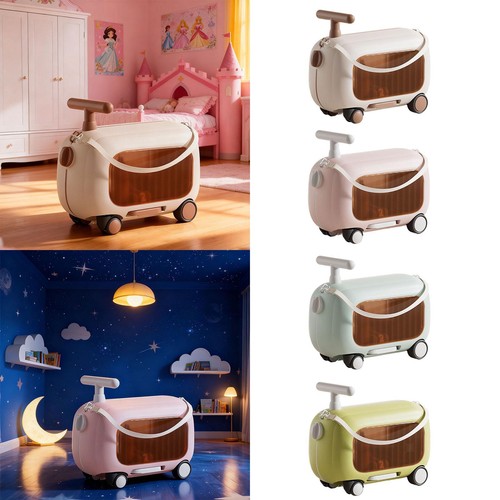 Ride suitcase luggage case - ride, on