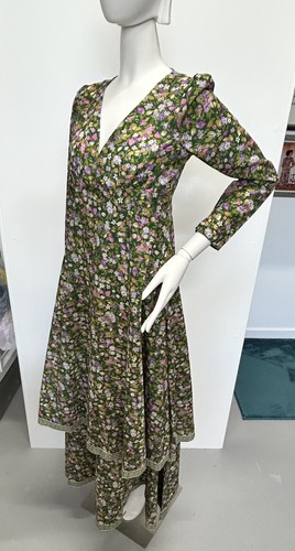 Jean varon floral - jean, vintage