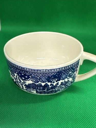 Tea coffee cup blue - cup, willow