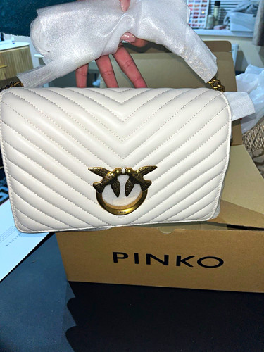 Pinko love click - love, white
