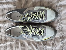 100% Genuine Lanvin Trainers Size 8 EU 42  Good Condition Could Do With New Lace