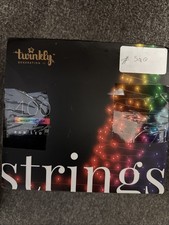 Christmas Twinkly app-Controlled Cluster Lights 400 RGB Alexa and Google Gen II