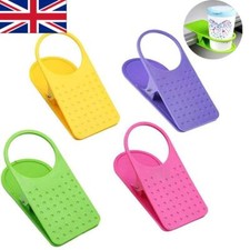 1/2x Clip on Table Cup Holder