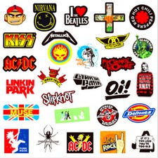 Vinyl Band Stickers 3''-4''