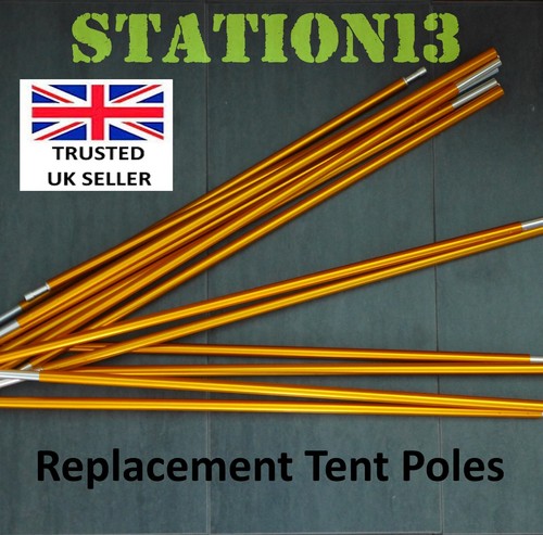 Replacement alloy tent poles - alloy,