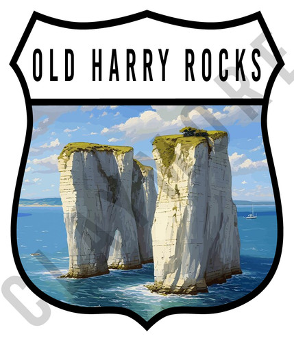 Old harry rocks dorset car - old,