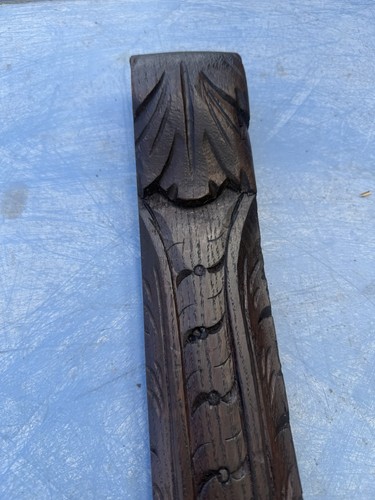 Antique hand carved oak - hand, wall