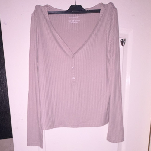 Primark beige ribbed knit - ribbed,