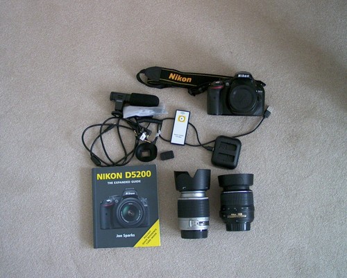 Nikon d5200 1mp dslr camera - d5200, 24.1mp