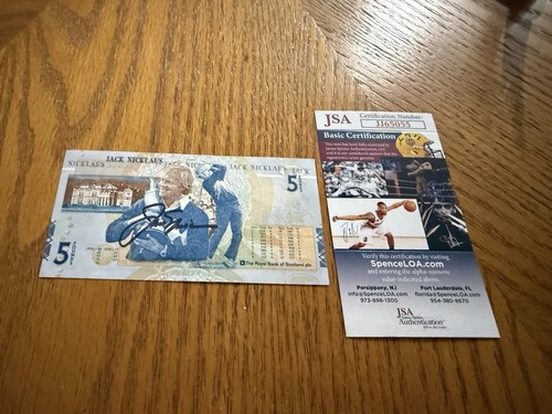 Jack nicklaus signed british - jack,