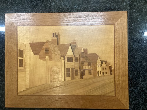 Vintage wood hand made - wood,