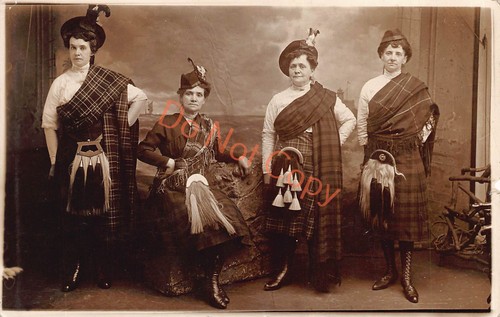 Scottish women dressed - scottish,