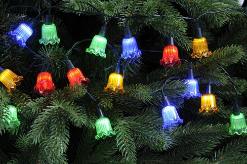 Christmas lights petal light - christmas,