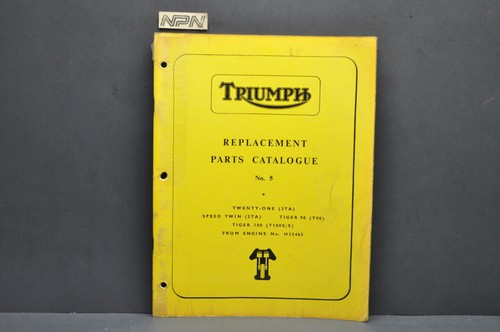 Vtg 1963 triumph 3ta 5ta - triumph,