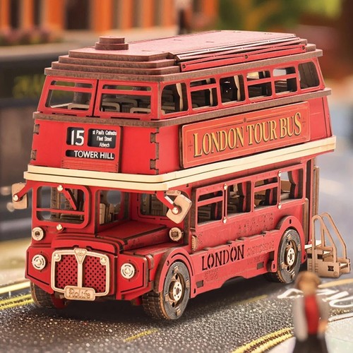Rolife wooden puzzle london - wooden,