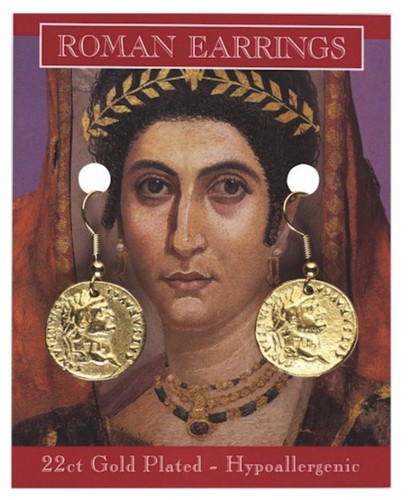 Roman gold plated coin - gold,