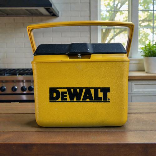 Vintage dewalt tools - dewalt, yellow