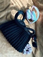 Handmade crochet bag - handmade, in