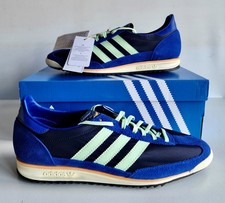 BNWT LADIES ADIDAS SL72 TRAINERS - BLUE - BRAND NEW - UK 8 - IDEAL XMAS PRESENT