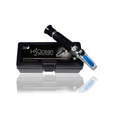 D-D REFRACTOMETER SALIINTY H2OCEAN MARINE REEF SALT TEST HYDROMETER FISH TANK