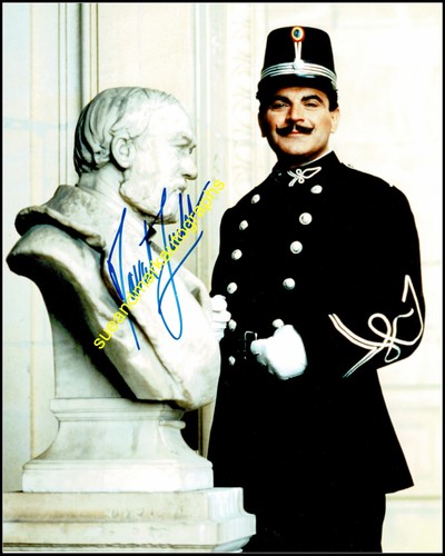 David suchet autograph - autograph, signed