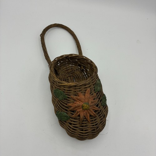 Vintage wicker wall - wicker,