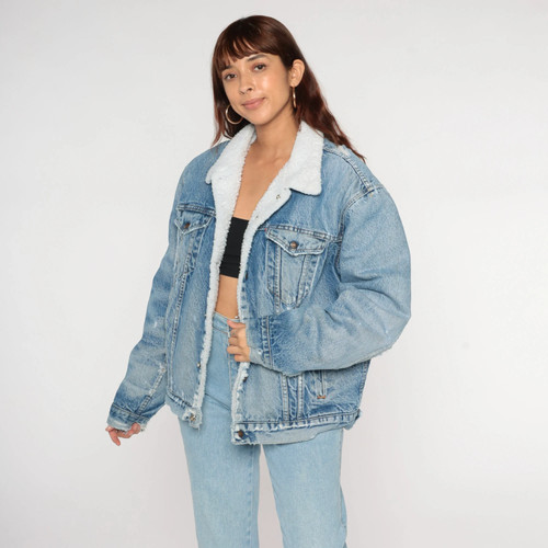 Levi sherpa jacket denim - levi's,