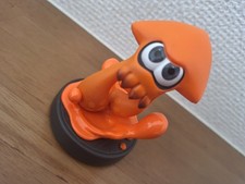 Used SPLATOON Neon Orange Inkling Squid Octopus Nintendo Switch amiibo