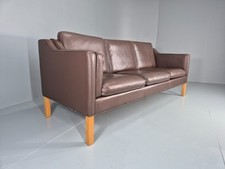 Vintage Danish 3 Seat Sofa