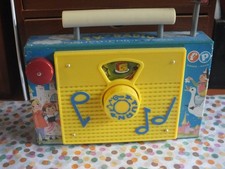 Vintage fisher price radio - vintage, tv-radio