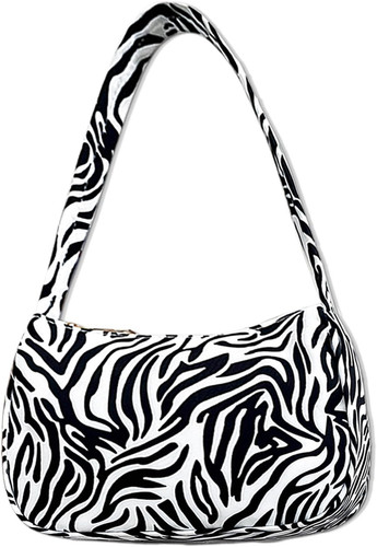 Zebra print shoulder bag for - zebra,