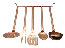 5 Vintage Copper Hanging