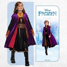 Disney Frozen 2 Deluxe Anna Travel Dress Age 4-6 Years. Customer return.