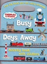 THOMAS THE TANK ENGINE & FRIENDS BUSY DAYS AWAY ACTIVITY BOOK & STICKERS