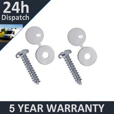 2x Number Plate Self Tapping