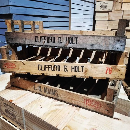 Vintage rustic wood farm tray - vintage,