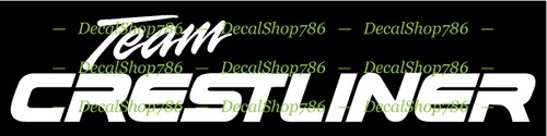 Team crestliner fishing boats - team,