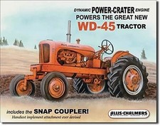 Allis chalmers wd45 tractor - allis,