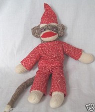 Handmade Sock Monkey 16 Inch