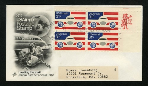 1976 fdc c90 - 1976, sc