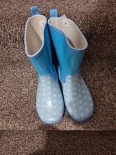 Disney Frozen 2 Girls Light Up Wellington Boots Elsa Anna Flashing Snow Wellies 