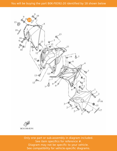 Yamaha graphic b0k - graphic, b0k-f8392-20