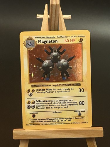 Pokémon tcg magneton holo - pokémon,