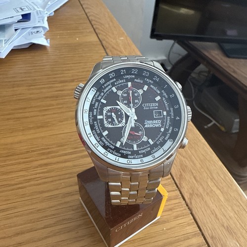 Citizen eco drive red arrows - red,